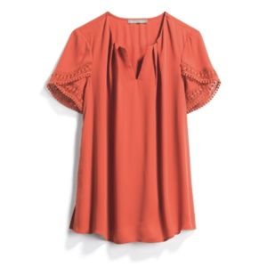 DANIEL RAINN MATERNITY Crochet Blouse I Size L